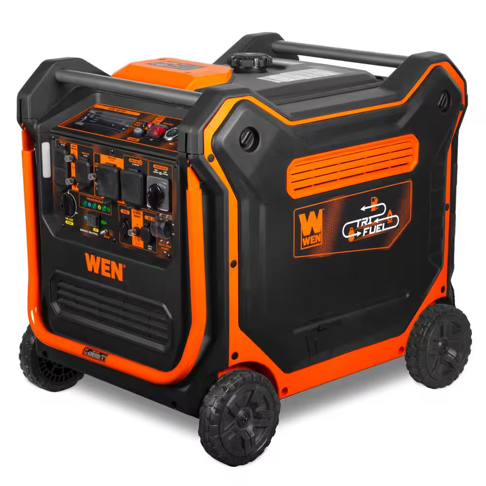 13,000-Watt Tri-Fuel Electric-Start 120V/240V Gas, Propane, and Natural Gas Inverter Generator W/ Quiet 550Cc Engine