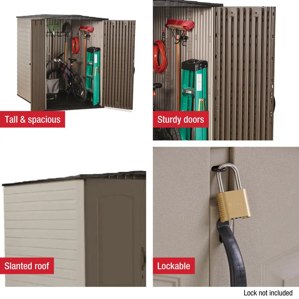 Big Max 6 Ft. 3 In. X 4 Ft. 8 In. Resin Storage Shed