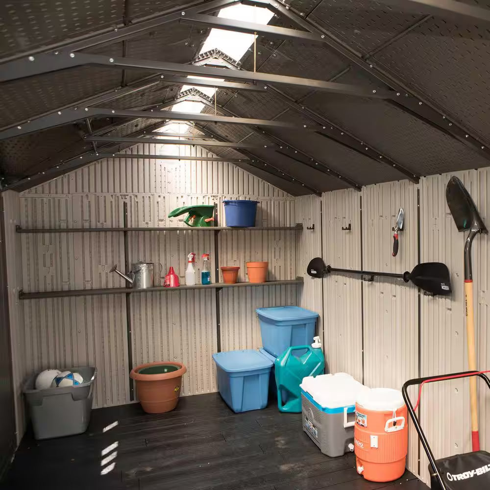 17.5 Ft. W X 8 Ft. D Resin Outdoor Storage Shed (127.5 Sq. Ft.)