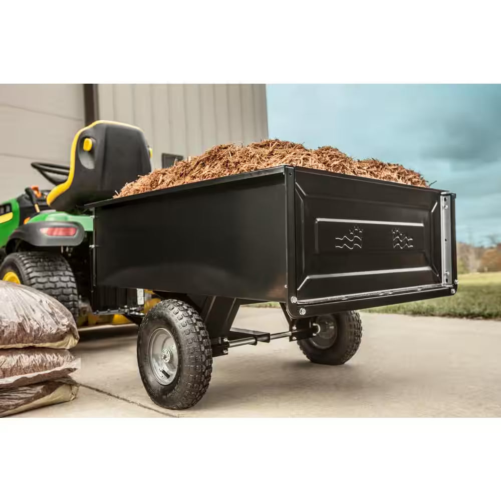 10 Cu. Ft. Steel Dump Cart