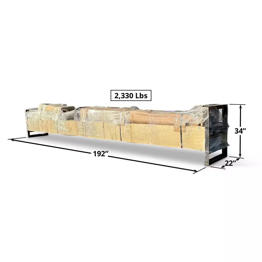HD-7PXW Super-Tall 4 Post Car Lift 7000 Lb. Capacity - 140 In. Max Rise with 220V Power Unit Included