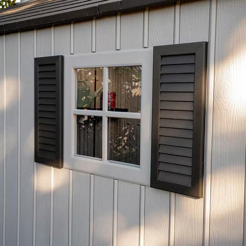 8 Ft. W X 20 Ft. D Outdoor Resin Storage Shed (160 Sq. Ft. )