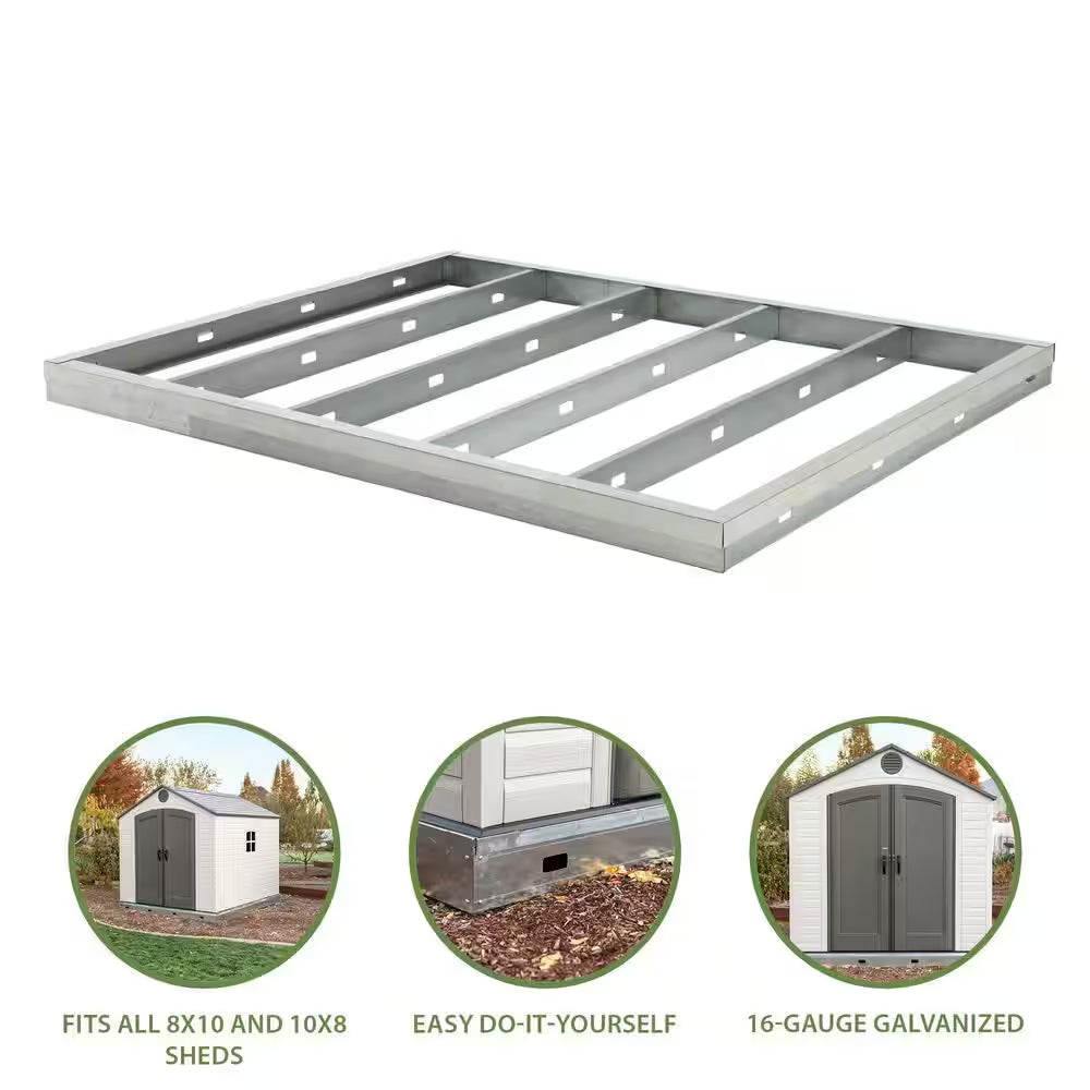 Foundation Kit for 8 Ft. X 10 Ft. and 10 Ft. X 8 Ft. Sheds-Only