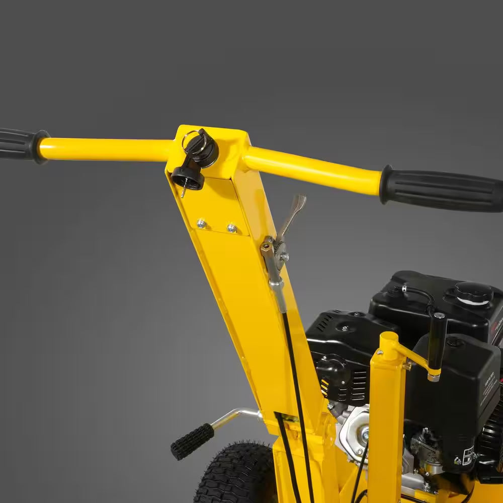 24 In. 15 HP 420 Cc Gas Powered Trencher with DUCAR Engine and Electric Start