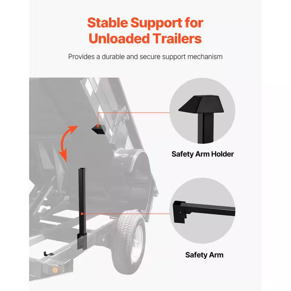 Hydraulic Dump Lift Kit, 22,000 Lb. /10 T Dump Trailer Hydraulic Scissor Hoist Kit Standard Kit, Hydraulic Dump Bed Kit