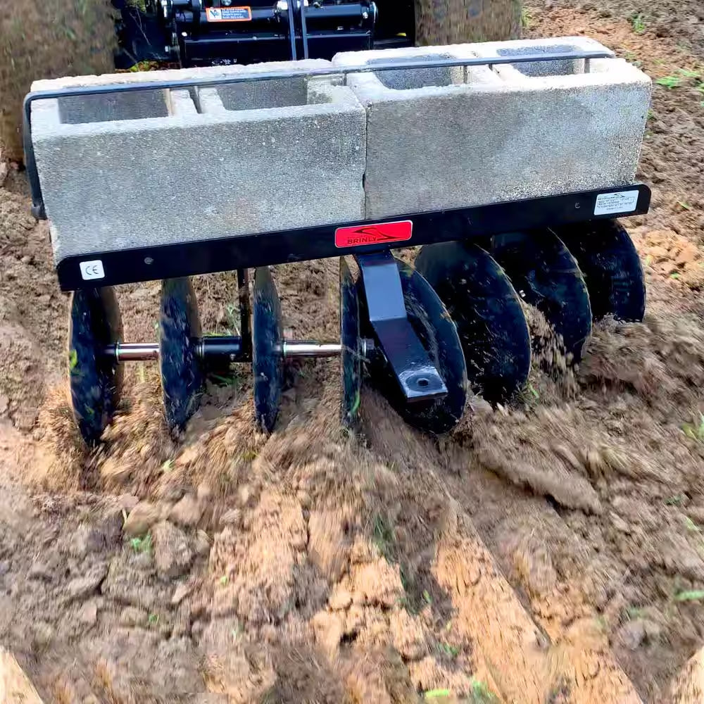 39-40 In. Sleeve Hitch Adjustable Tow-Behind Disc Harrow