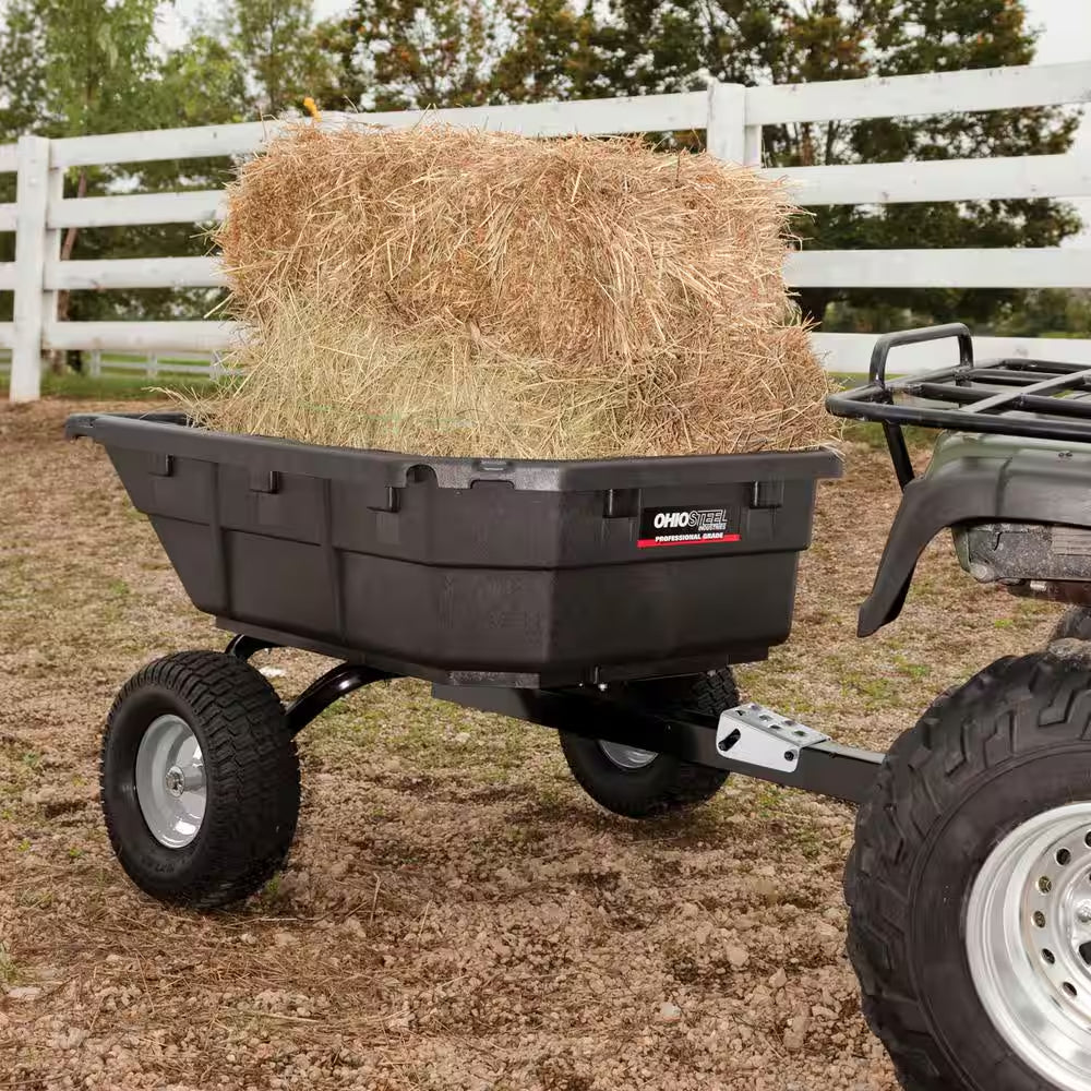 15 Cu. Ft. 1250 Lbs. Professional Grade Swivel Dump Cart
