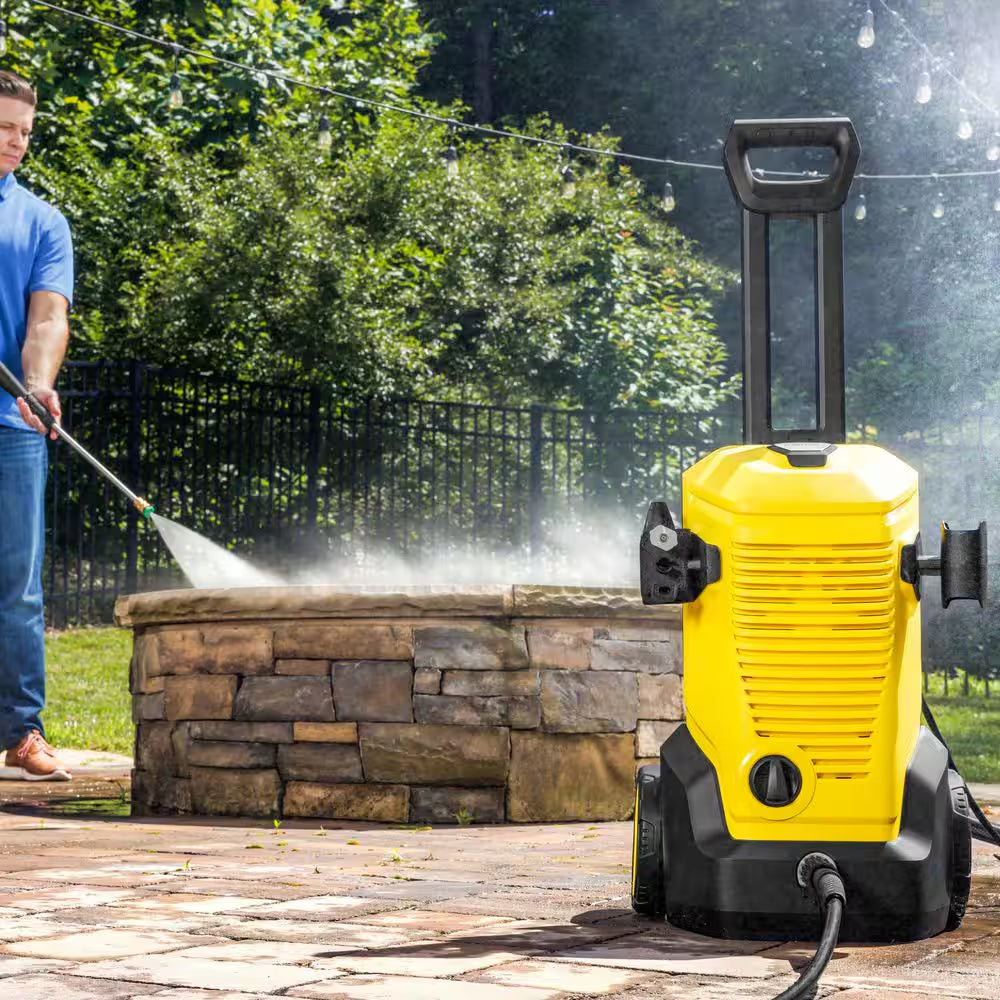 K 5 Foam Cannon 2000 PSI High-Performance Electric Pressure Washer with Aluminum Pump and Turbo Cleaning Technology