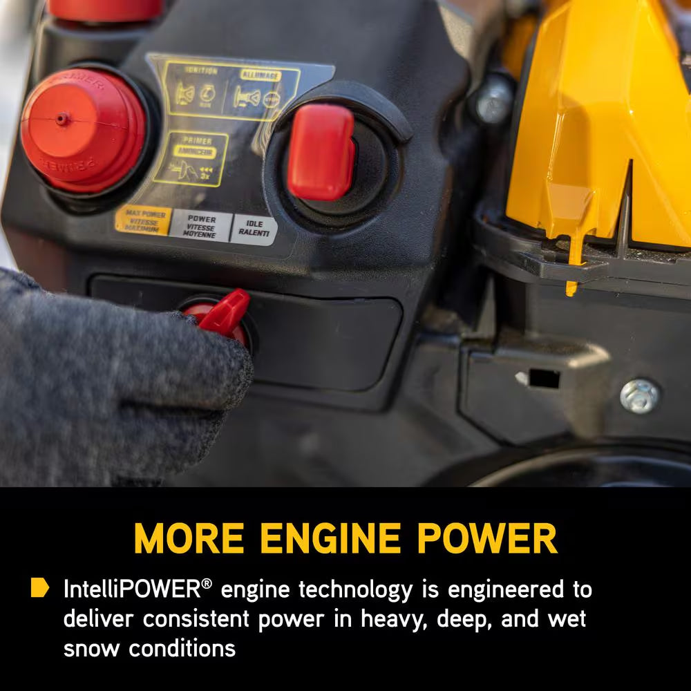 2X MAX 30 In. 357Cc Two-Stage Electric Start Gas Snow Blower with Steel Chute, Power Steering and Heated Grips