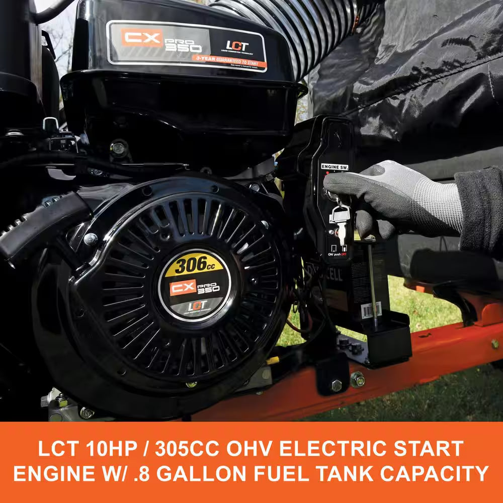 42 Cu. Ft. 315 Gal. Capacity Electric Start Super Vac