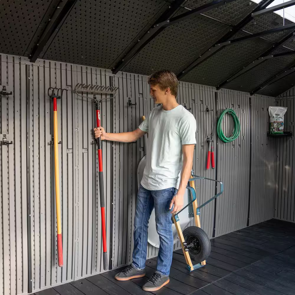 20 Ft. W X 8 Ft. D Resin Outdoor Storage Shed (155 Sq. Ft. )