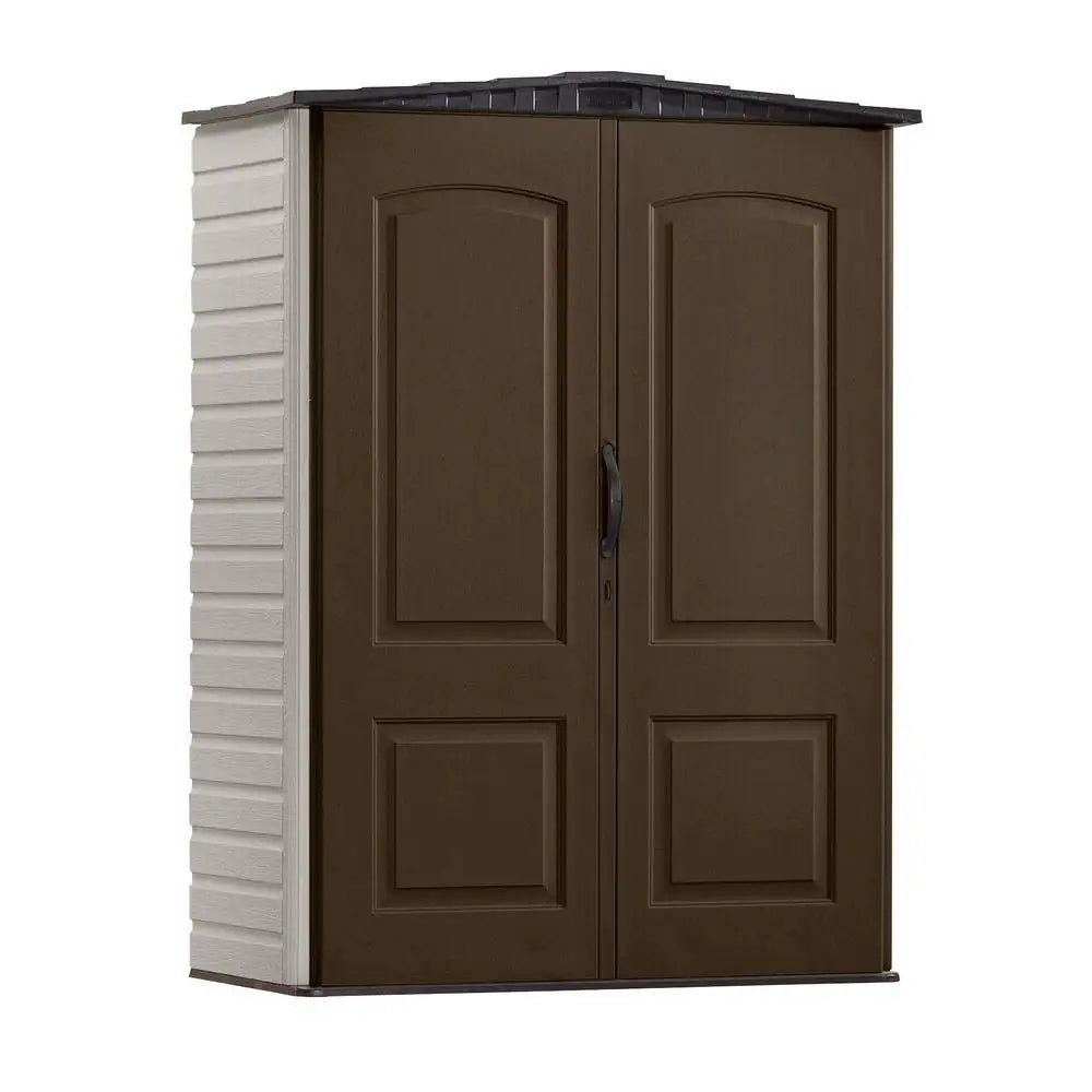 2 Ft. 4 In. X 4 Ft. 8 In. Small Vertical Resin Storage Shed