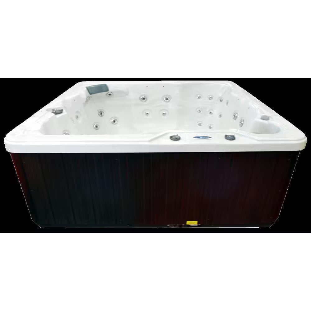 6 Person 34 Jet Spa with Stainless Jets and 110V GFCI Cord Included