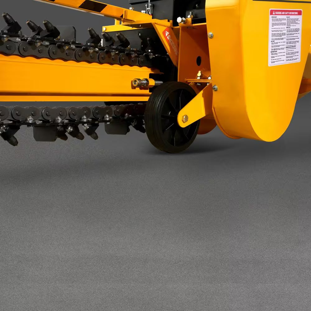 24 In. 14 HP 429 Cc Gas Powered Trencher with KOHLER Engine and Electric Start