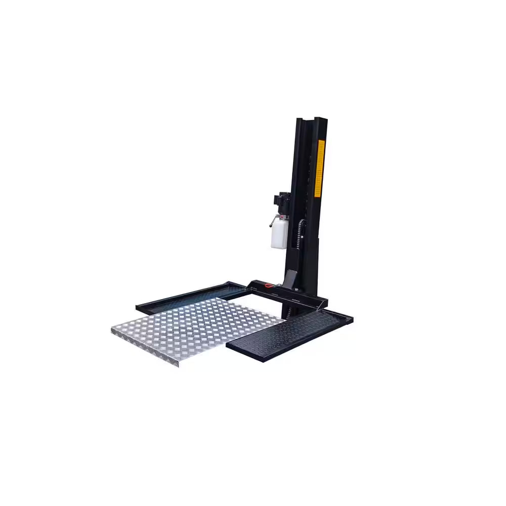 Single Column Lawn Mower Storage Lift 2,000 Lbs. with 110-Volt Duro Included