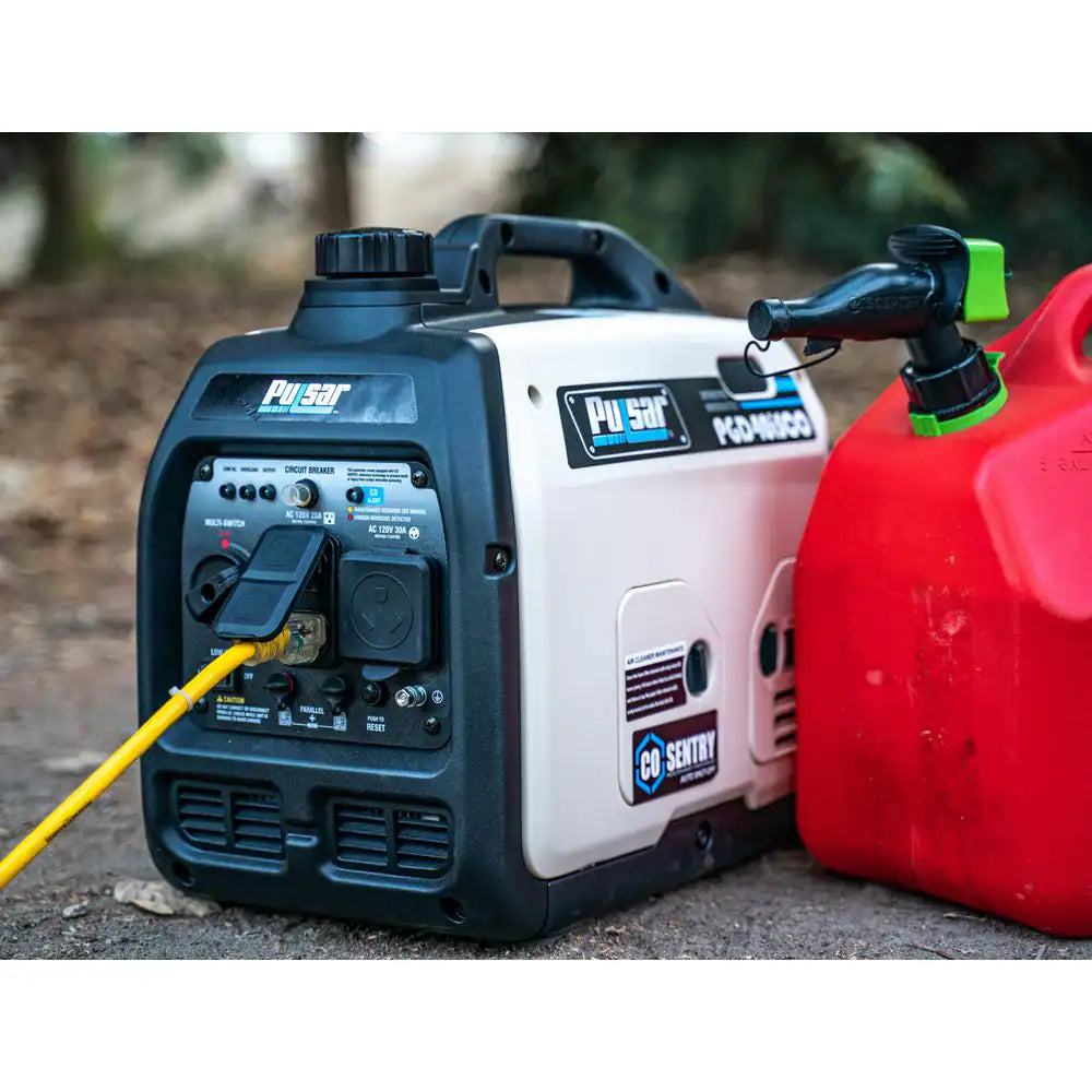 4,000-Watt Super Quiet Gasoline Powered Inverter Generator with Recoil Start and CO Alert