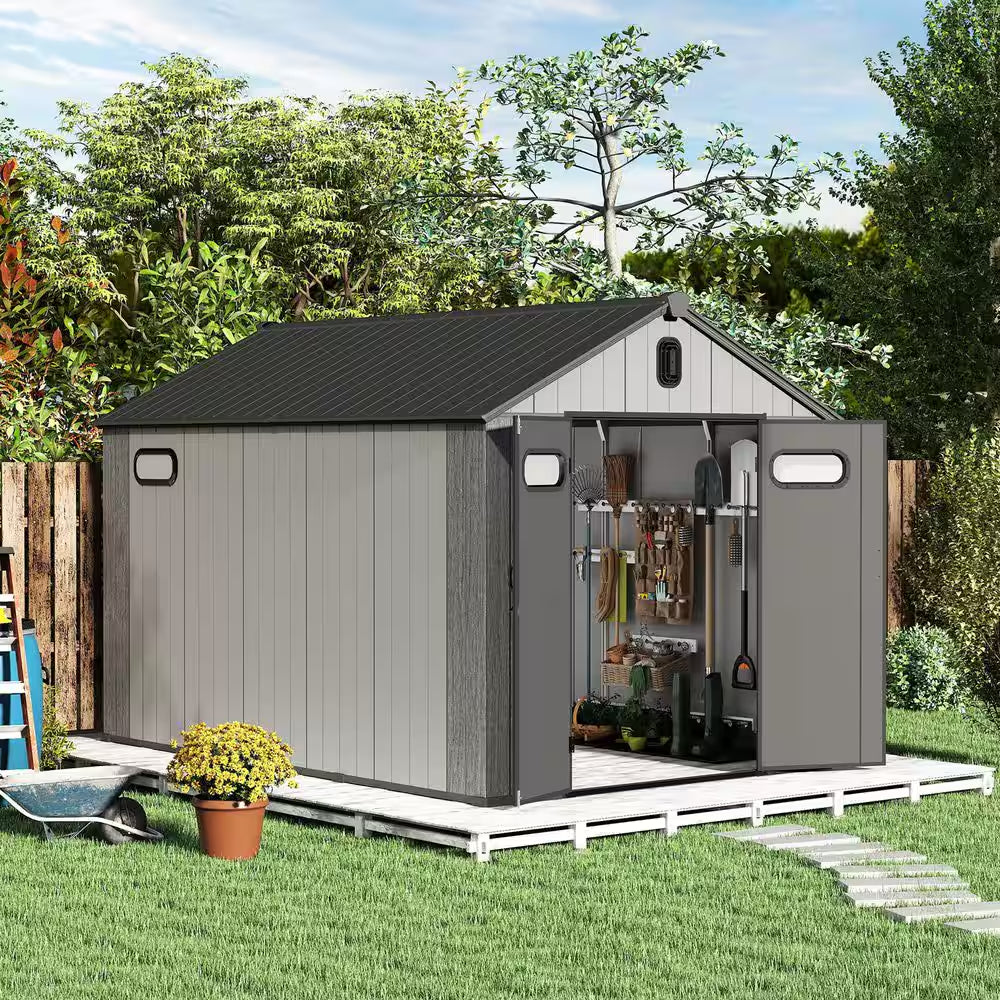 8 Ft. X 10 Ft. Resin Outdoor Storage Shed