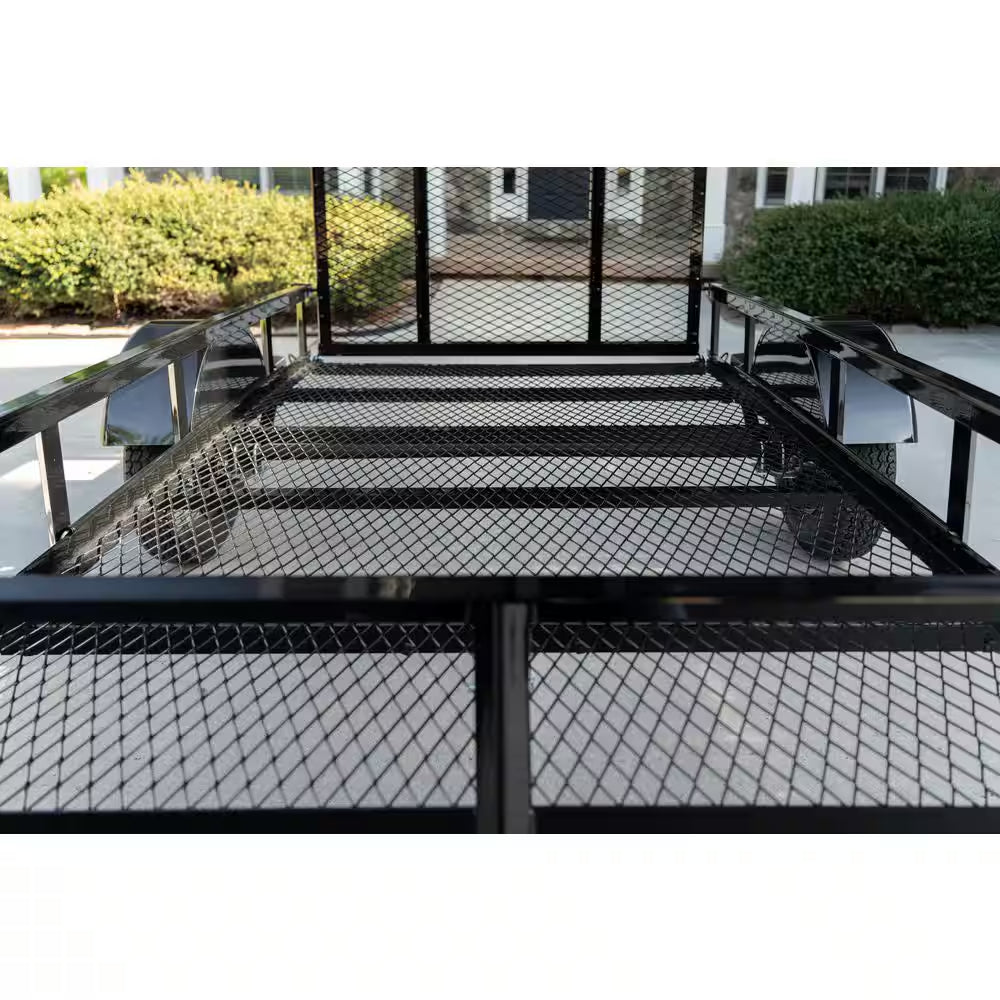 5 Ft. X 8 Ft. Utility Trailer, Mesh Floor, 1615 Lb. Payload Capacity
