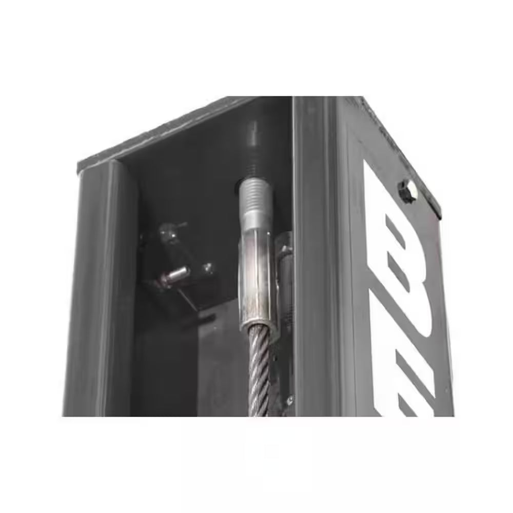 HD-9 Parking 4 Post Car Lift 9000 Lb Capacity - Freestanding Design with Adjustable Runways and 220V Power Unit Included
