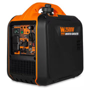 2500-Watt Recoil Start Gas-Powered Inverter Generator, Quiet, Portable, and Lightweight with Fuel Shut Off, CO Watchdog