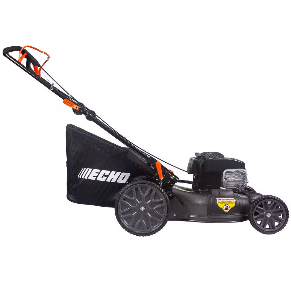 21 In. 150 Cc Briggs and Stratton Gas 3-In-1 One Blade RWD Self-Propelled Walk behind Lawn Mower W/ 7-Height Adjustments
