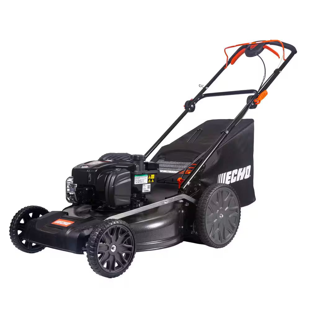 21 In. 150 Cc Briggs and Stratton Gas 3-In-1 One Blade RWD Self-Propelled Walk behind Lawn Mower W/ 7-Height Adjustments