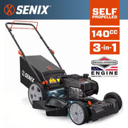 21 In. 140Cc 4-Cycle Briggs and Stratton Gas Self-Propelled Lawn Mower with 3-In-1 Bagging, Mulching, Side Discharge