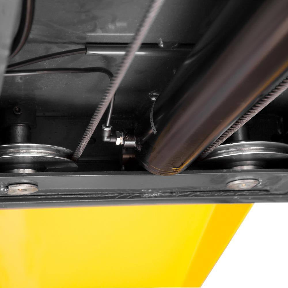 HD-7P 4 Post Car Lift 7000 Lbs. Capacity - Narrow-Width with 82 In. Max Rise with 220V Power Unit Included