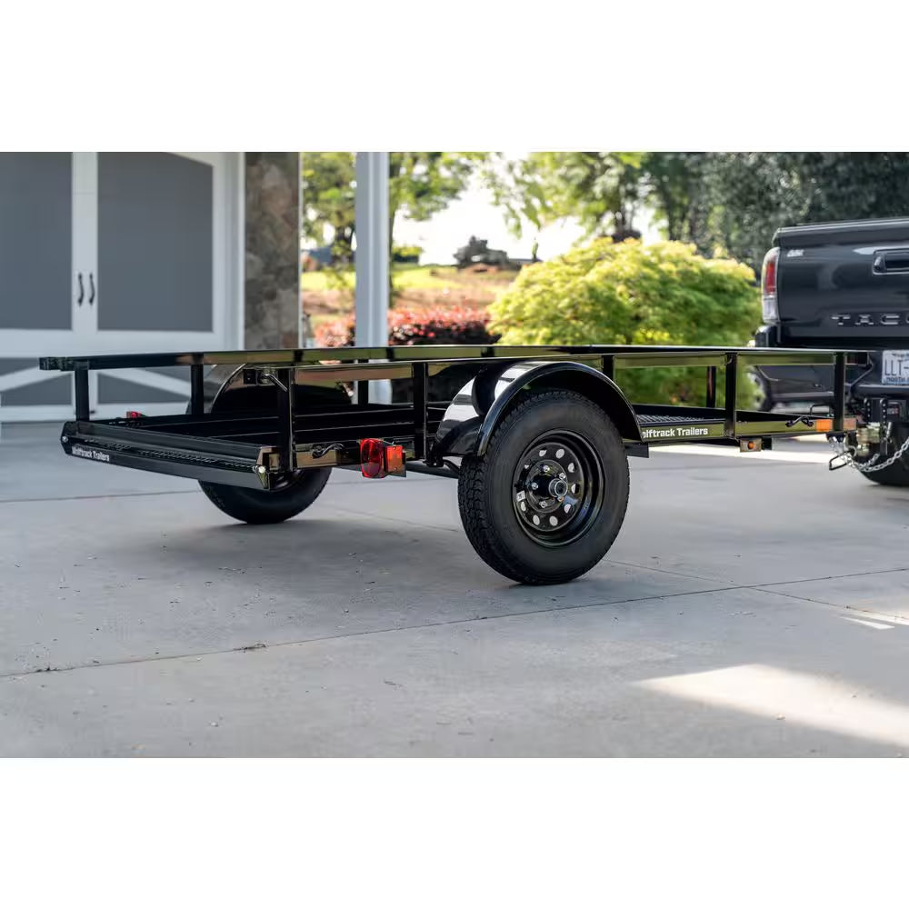 5 Ft. X 8 Ft. Utility Trailer, Mesh Floor, 1615 Lb. Payload Capacity