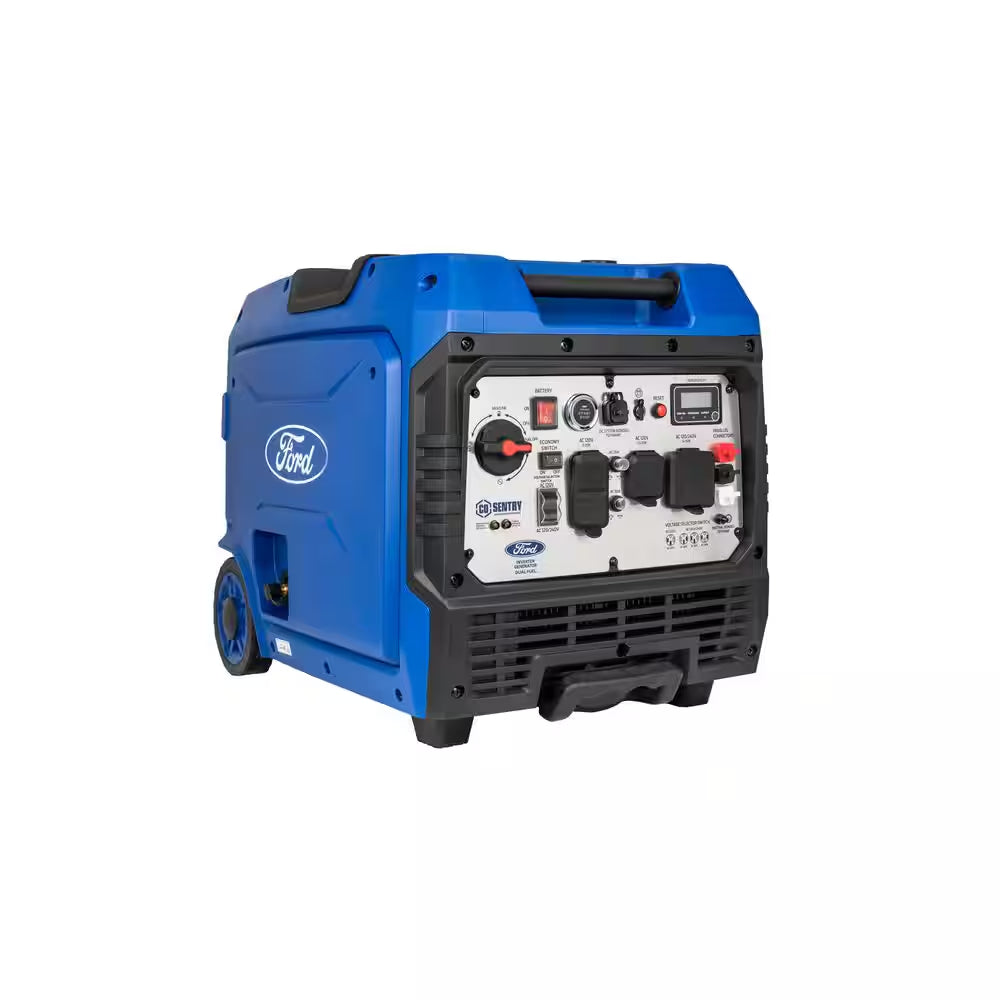 Dual Fuel Electric/Remote Start 7750-Watt Inverter Generator Rated 6600-Watt with Co