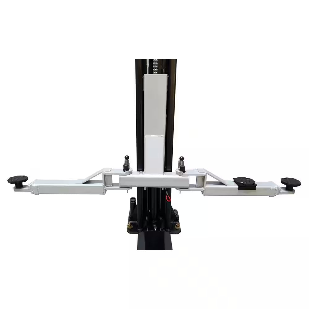Symmetric 2 Post Car Lift 9,000 Lbs. Capacity Heavy Duty in Black