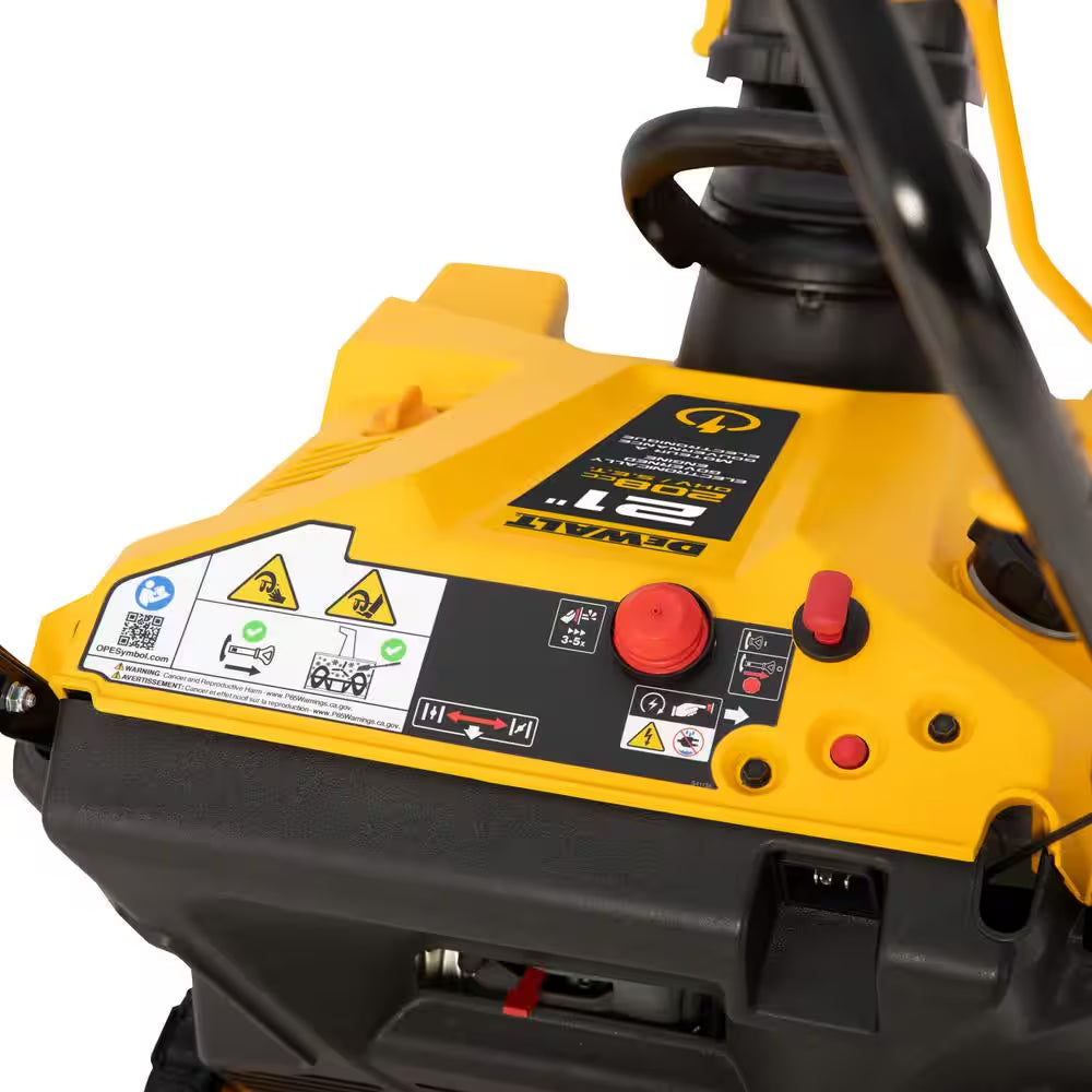 21 In. 208 Cc E-Gov Electric Start Gas Single-Stage Snow Blower