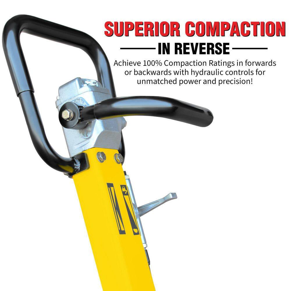 5.5HP Honda Reverse Vibratory Plate Compactor Tamper Gravel Soil Compaction