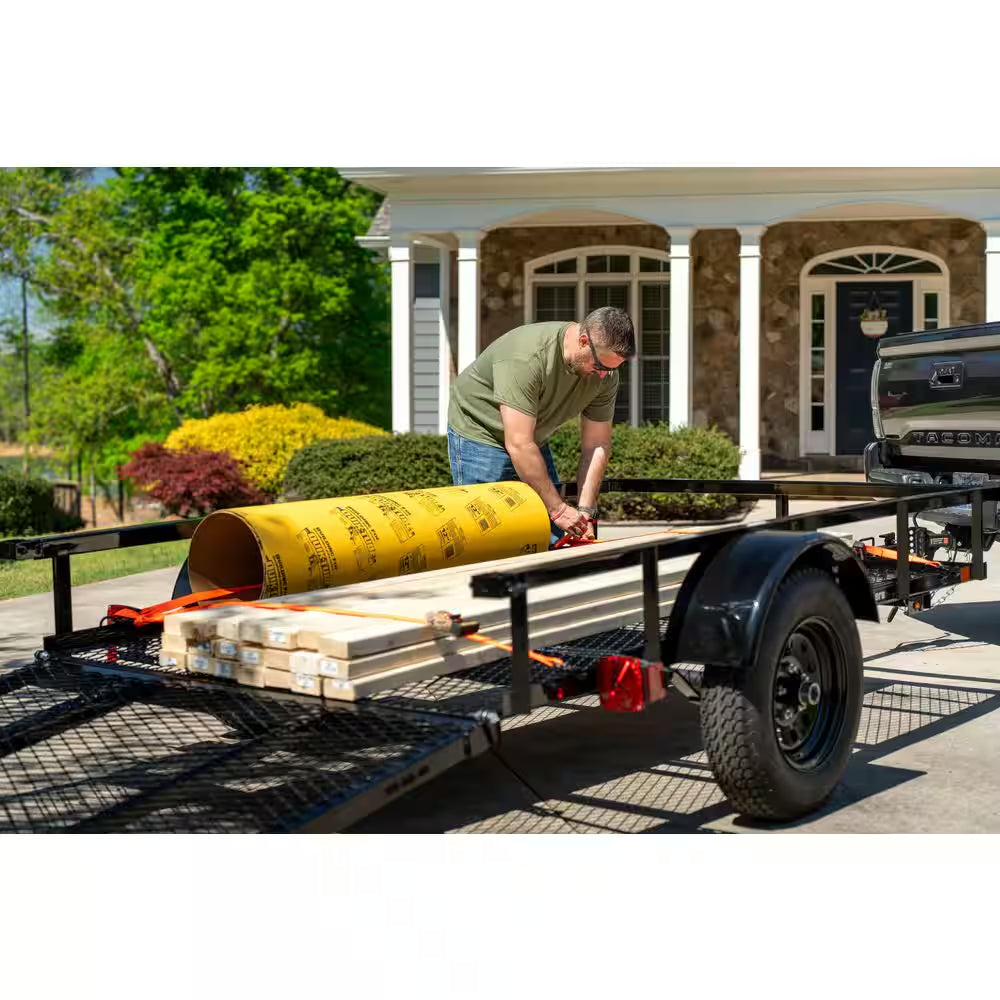 5 Ft. X 8 Ft. Utility Trailer, Mesh Floor, 1615 Lb. Payload Capacity