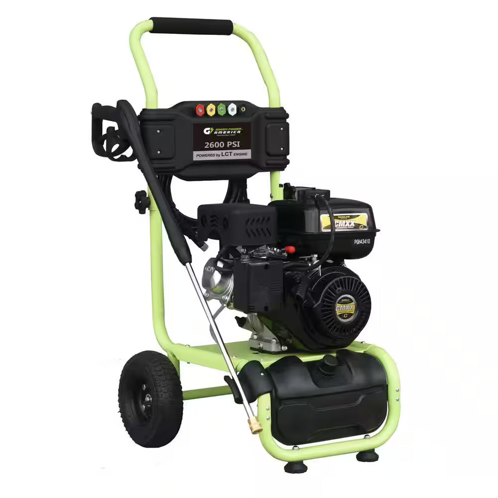 2600 Psi 2.0 GPM Cam Pump Gas Pressure Washer