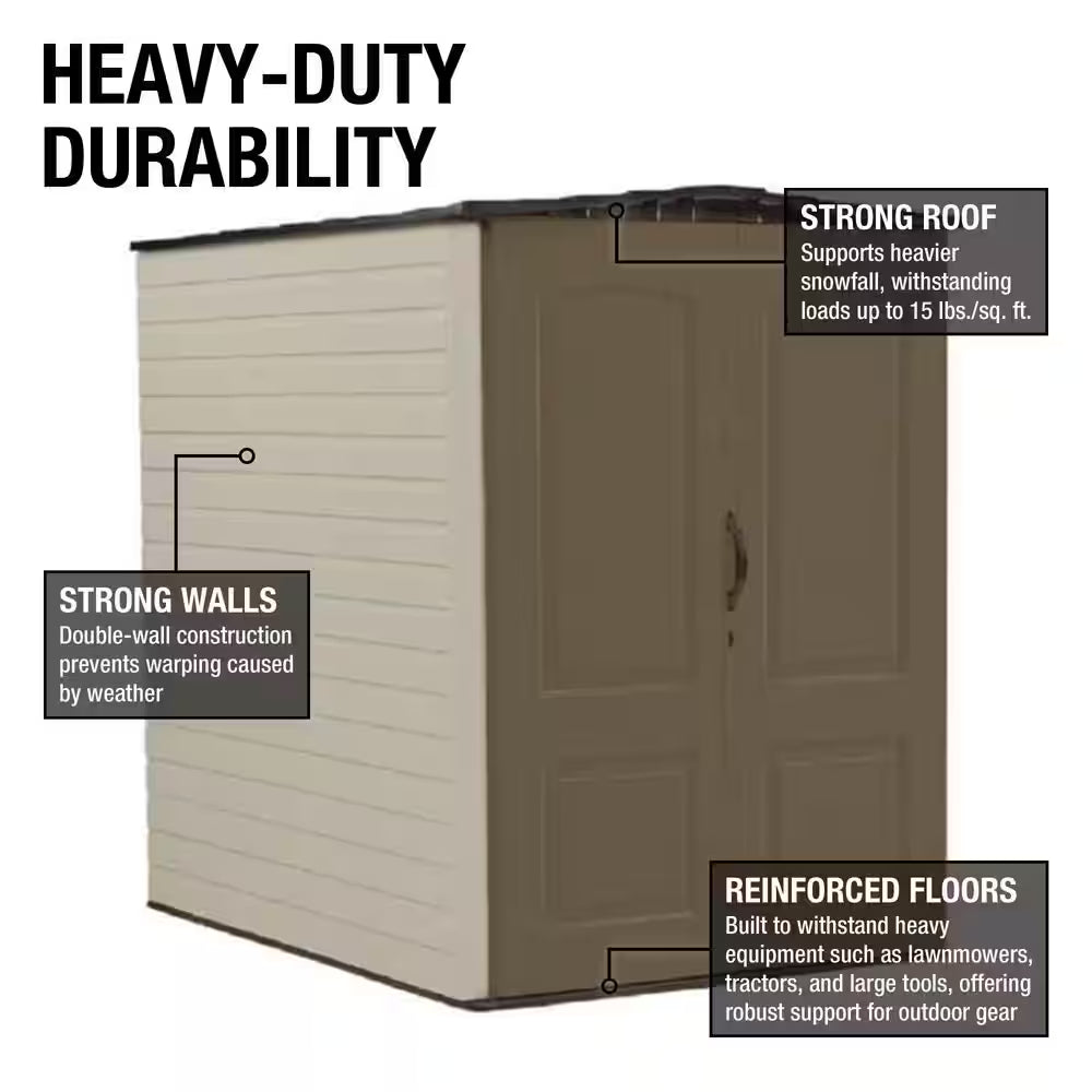 Big Max 6 Ft. 3 In. X 4 Ft. 8 In. Resin Storage Shed