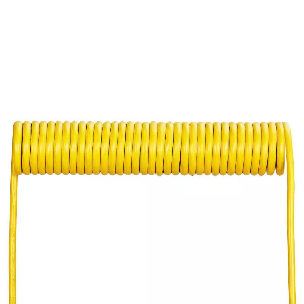 100 Ft. Heavy Duty Extension Cord 12AWG 15 Amp 125-Volts 1875W Generator Extension Cord with Lighted End Flexible