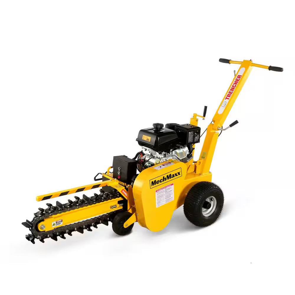 24 In. 14 HP 429 Cc Gas Powered Trencher with KOHLER Engine and Electric Start