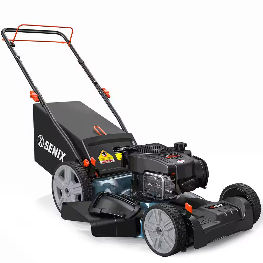 21 In. 140Cc 4-Cycle Briggs and Stratton Gas Self-Propelled Lawn Mower with 3-In-1 Bagging, Mulching, Side Discharge