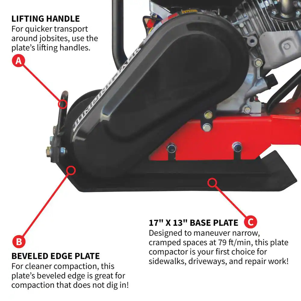 5.5 HP Honda Vibratory Plate Compactor for Soil Compaction