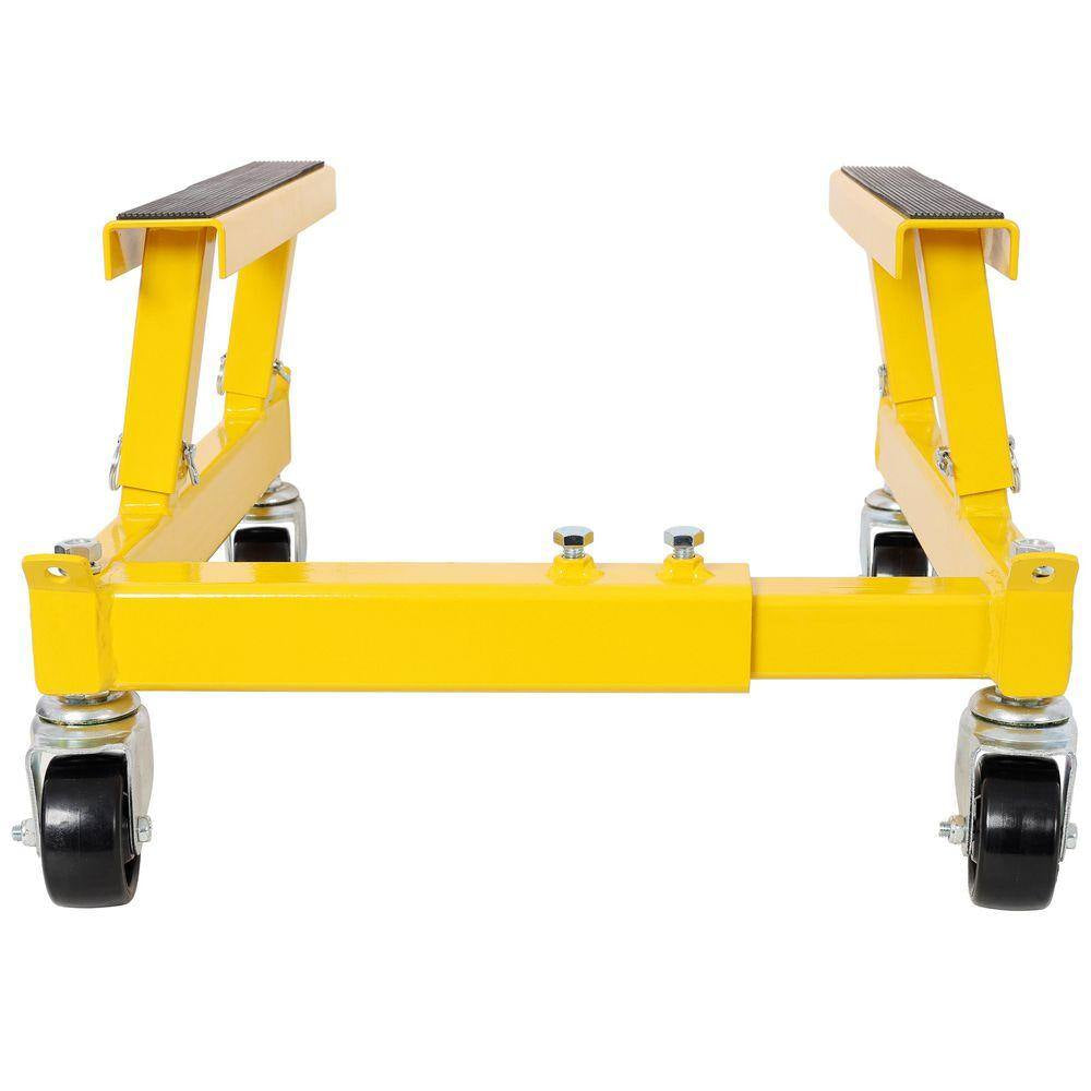 1500 Lbs. ATV Motorcycle Engine Cradle Dolly, Yellow