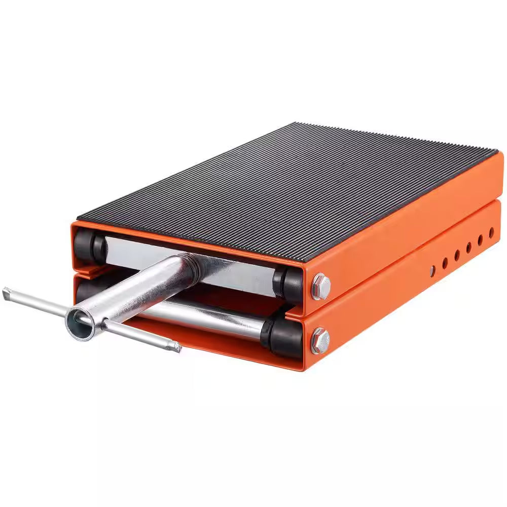 Motorcycle Lift 1100 Lbs. Motorcycle Scissor Lift Jack with Wide Deck and Safety Pin 3.7 In.-13.8 In. Hoist Crank Stand
