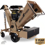 Tornadic 6 In. 20 HP V-Twin Engine, Gas Powered Commercial Chipper Shredder, Self Feeding, Electric Start