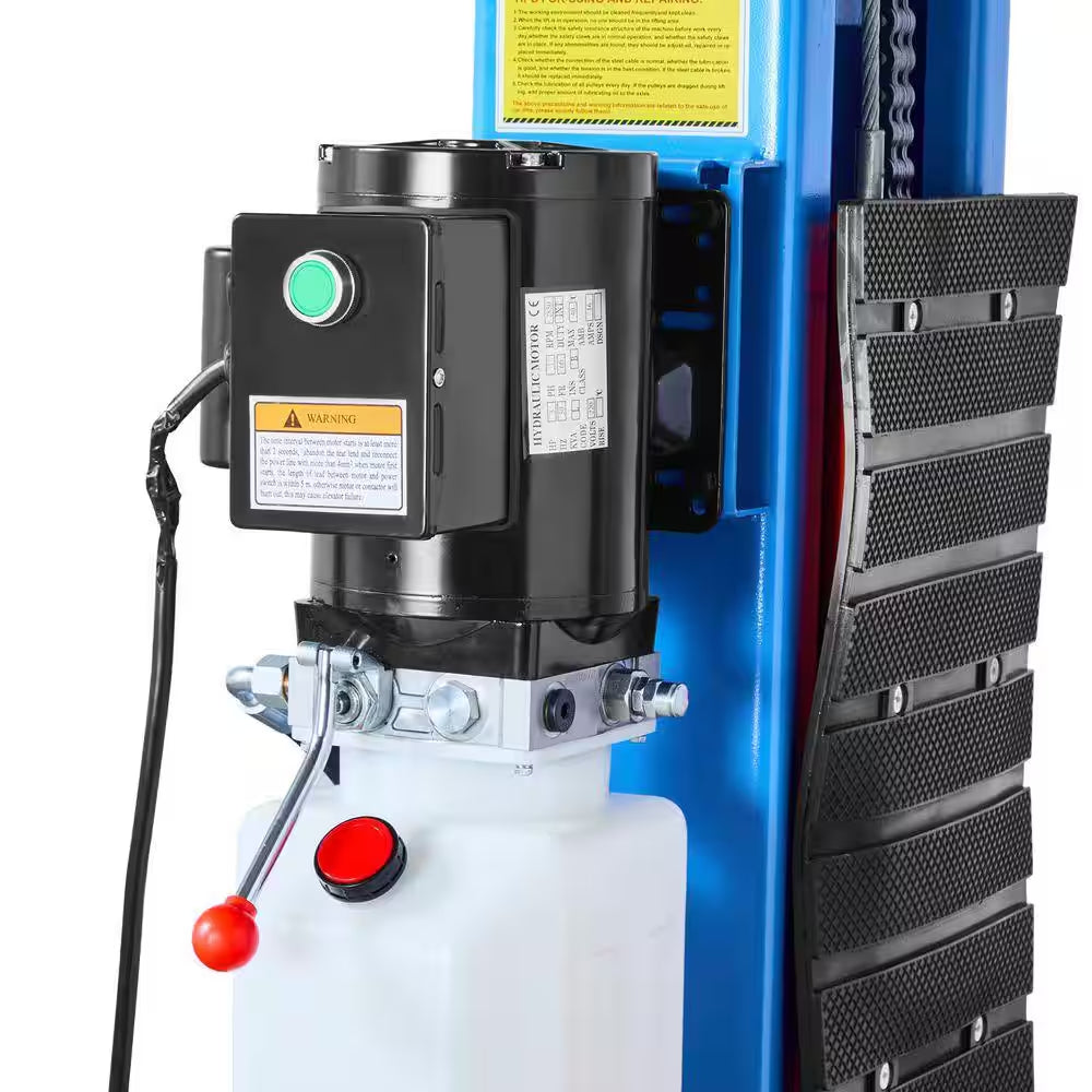2-Post Lift Symmetric 2 Post Car Lift 12000 Lb. Capacity, 220V 2.95 HP Powerful Motor, for Sedan SUV Pickup