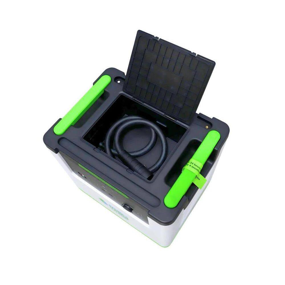 220W Output Push-Button Start 3072Wh Expansion Battery L3600 Solar Generator Power Pod with 2-Piece 440W Solar Panels
