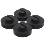 Slipover round Pinch Weld Puck for 2 Post Car Lifts with up to 10000 Lb. Capacity, Set of 4