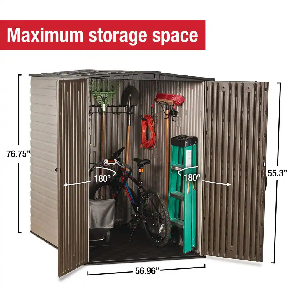 Big Max 6 Ft. 3 In. X 4 Ft. 8 In. Resin Storage Shed