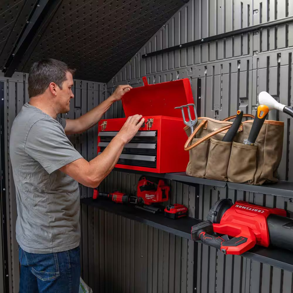 20 Ft. W X 8 Ft. D Resin Outdoor Storage Shed (155 Sq. Ft. )