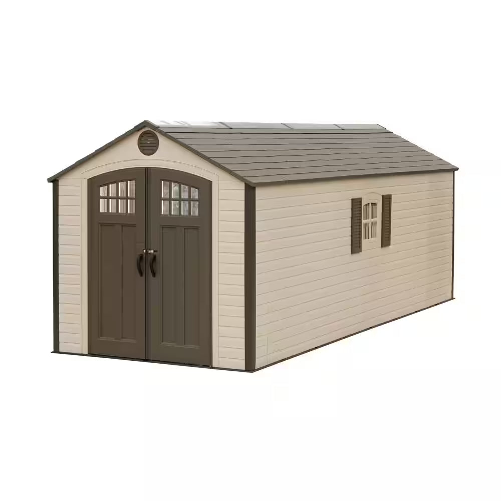 8 Ft. X 20 Ft. Resin Storage Shed