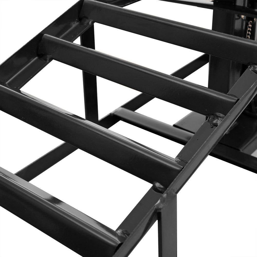 5 Ton Auto Car Truck Service Ramps Lifts Hydraulic Car Lifts 10000 Lb. Capacity (2 Pack)Black